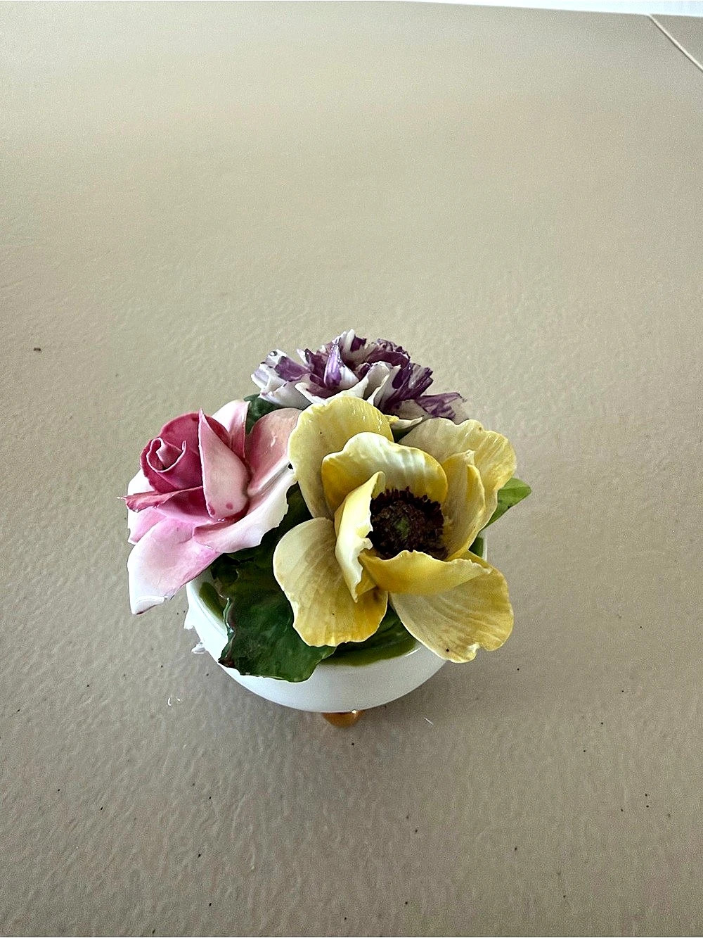 Minton Floral Porcelain Flower Arrangement Decor